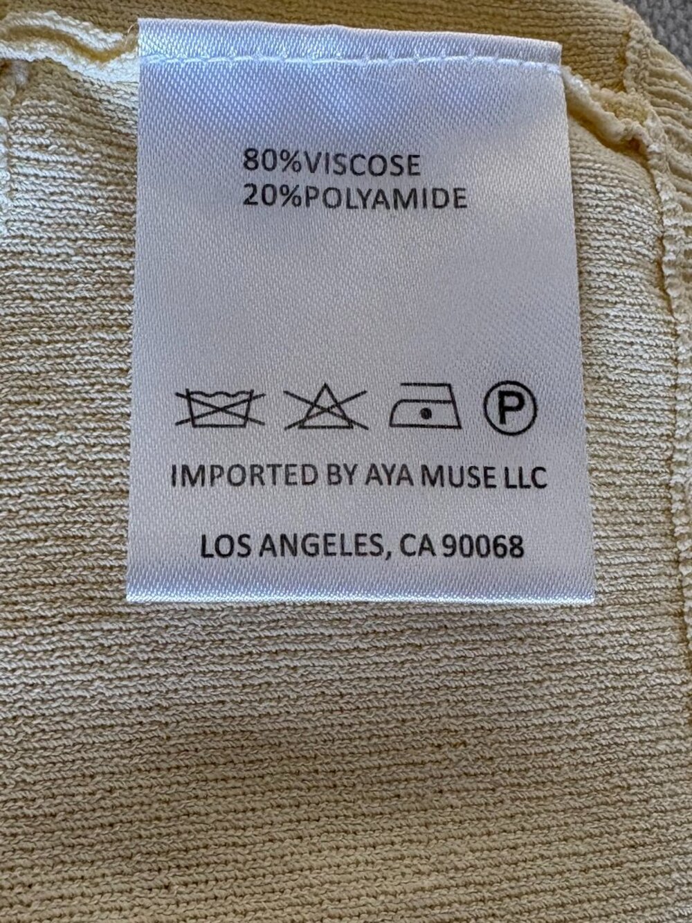 Aya Muse, Ancona Tank | Size: L (Runs small) - Picture 9 of 10